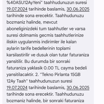 Taahhüt Bitiminde Haksız Cayma Bedeli Kesilmesi Ve İade Talebi