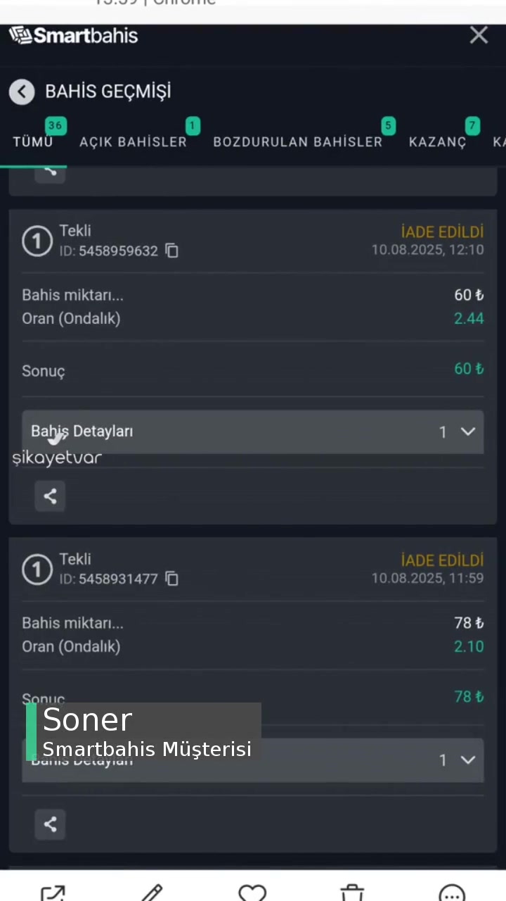 Smartbahis Büyük Pişmanlık, Tutan Kuponum İçin İade Aldım! videonun kapak resmi