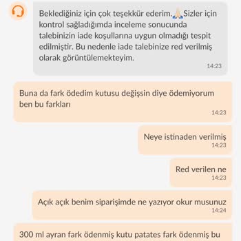 Eksik Ve Hatalı Sipariş, Yetersiz İade Süreci: Trendyol GO & Burger King Mağduriyeti