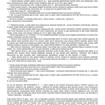 Kusurlu Televizyonun Değişimi Ve Tekrar Kurulum Ücreti Talebi