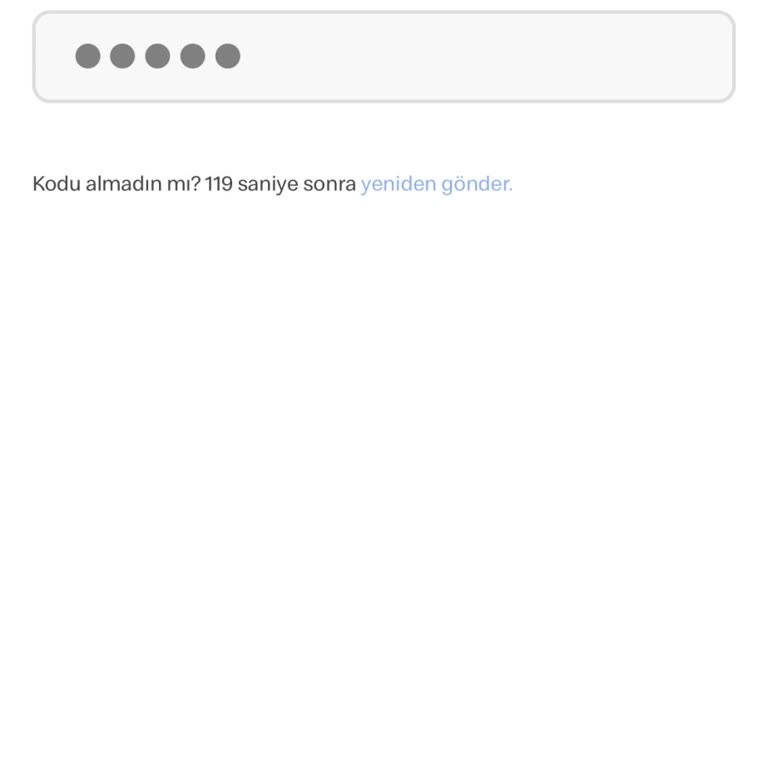 McDonald's Uygulamasında Doğrulama Kodu Yanlış Numaraya Gidiyor, Giriş Yapamıyorum