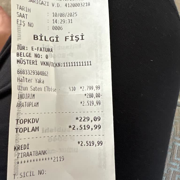 Göktürk Gusto Abiye Giyim Mağazasında İlgisiz Ve Profesyonellikten Uzak Hizmet