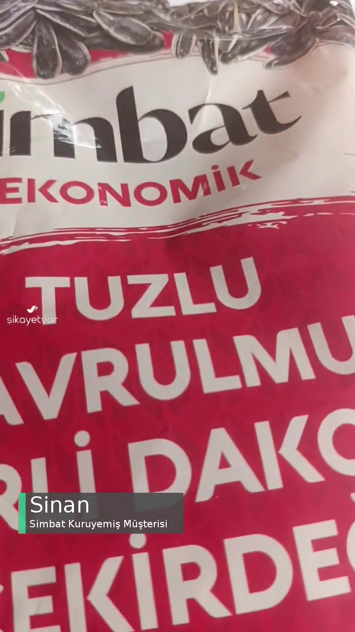 Simbat Çekirdek Ambalajı Yanıltıcı videonun kapak resmi