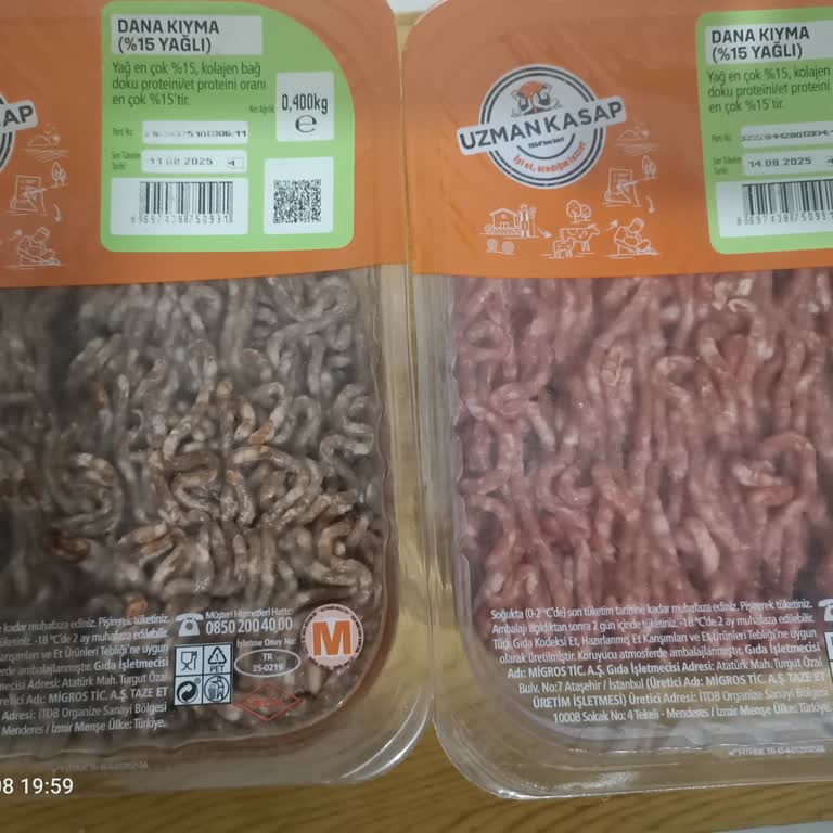 Migros Sanal Marketten Alınan Kıymada Kalite Sorunu Ve İlgisizlik