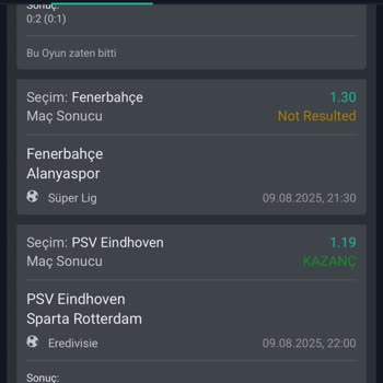 Ertelenen Maç Nedeniyle Kuponum Sonuçlandırılmıyor, Canlı Destek Yok