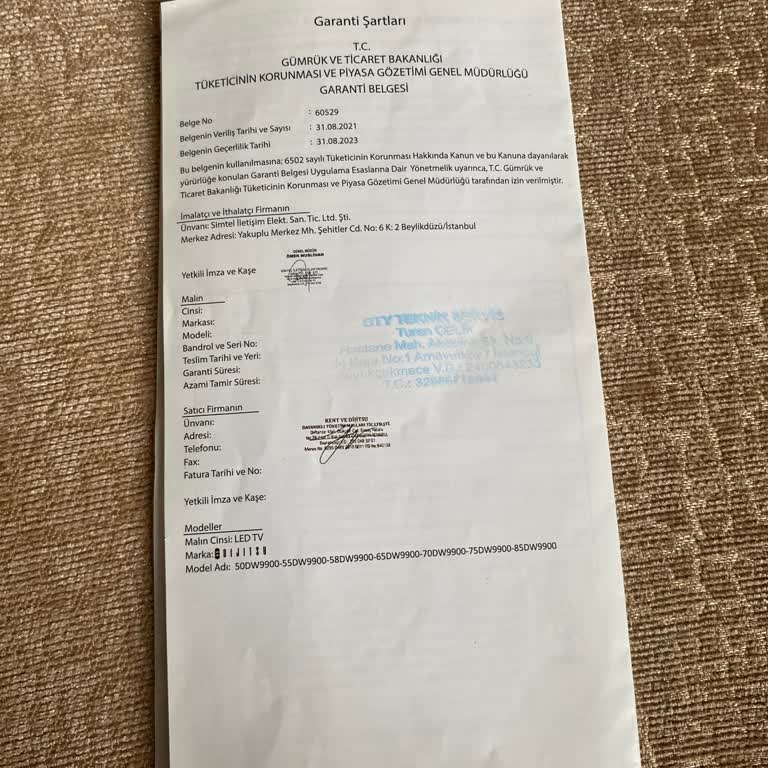 150 Gündür Teslim Edilmeyen Televizyonum Ve İlgisiz Servis