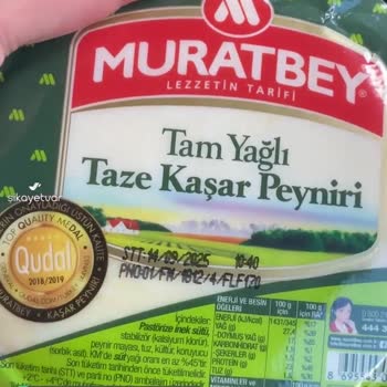 Muratbey Kaşar Peynirinden Kıl Çıktı!