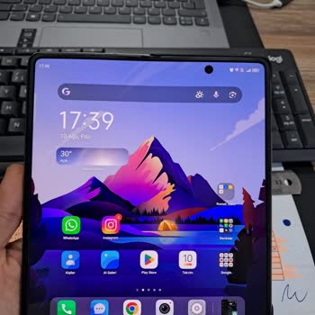 Tecno Phantom V Fold Ön Ekran Arızası: Aynı Anda İki Cihazda Siyah Ekran Sorunu