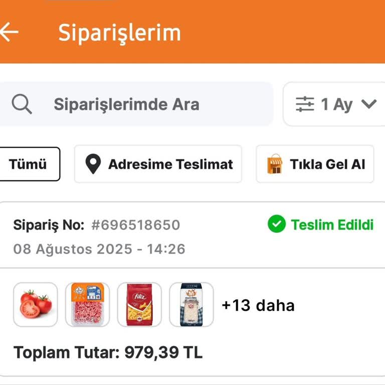 Teslim Edilmeyen Siparişin Ücreti İade Edilmedi