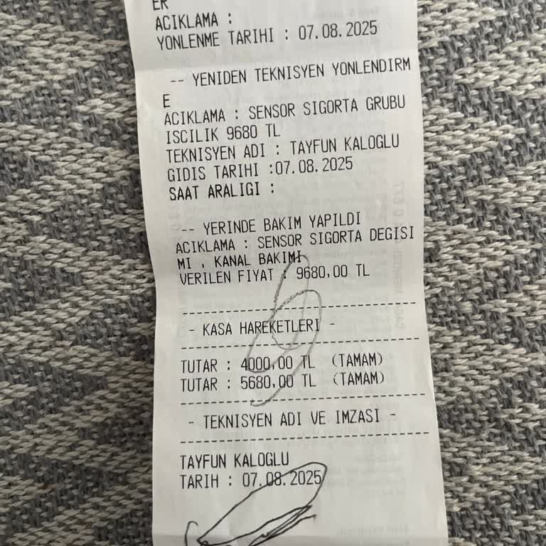 Yüksek Servis Ücreti Ve İade Talebinin Reddedilmesi