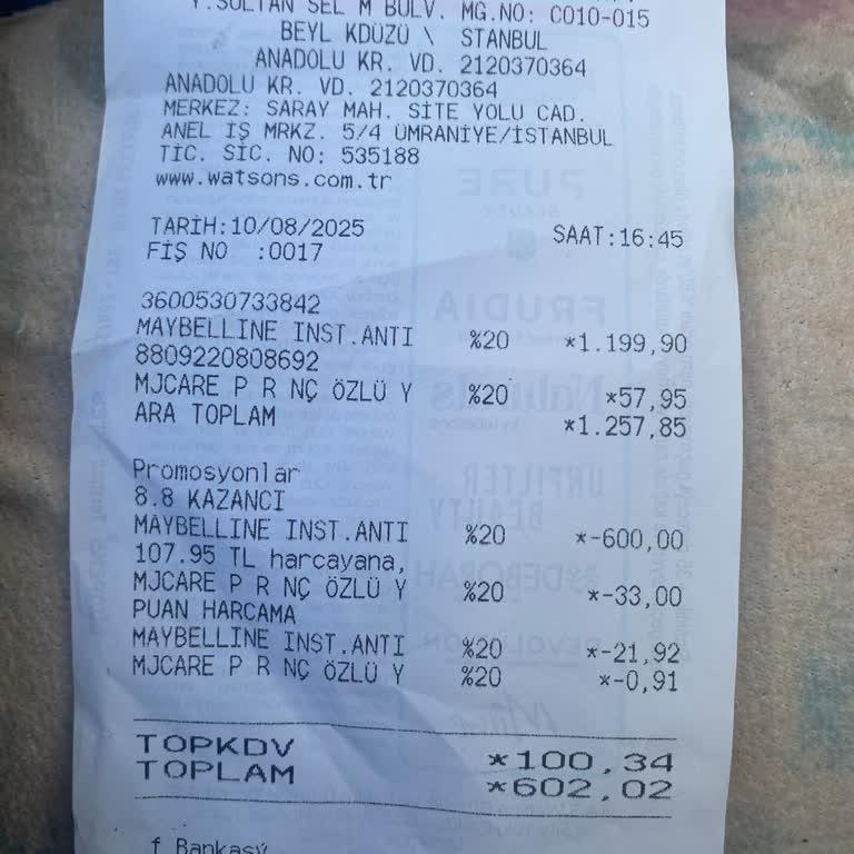 Watsons Mağazasında Yanıltıcı Hediye Maskesi Uygulamasıyla Yaşadığım Mağduriyet