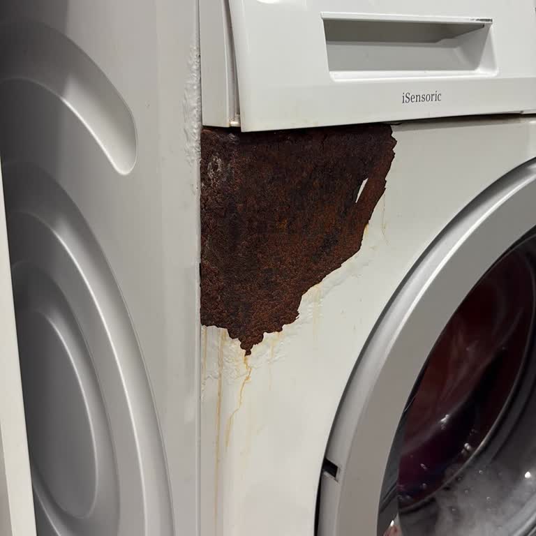 Siemens İq500 Çamaşır Makinesinde Kronik Paslanma Sorunu