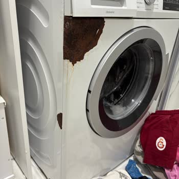 Siemens İq500 Çamaşır Makinesinde Kronik Paslanma Sorunu