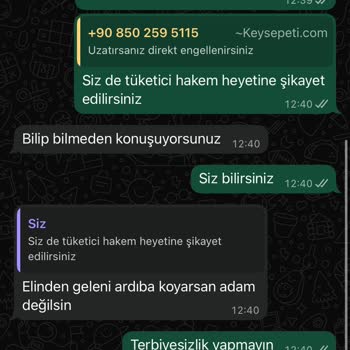 Lisans Kodu Teslim Edilmedi Müşteri Temsilcisinden Hakaret Gördüm