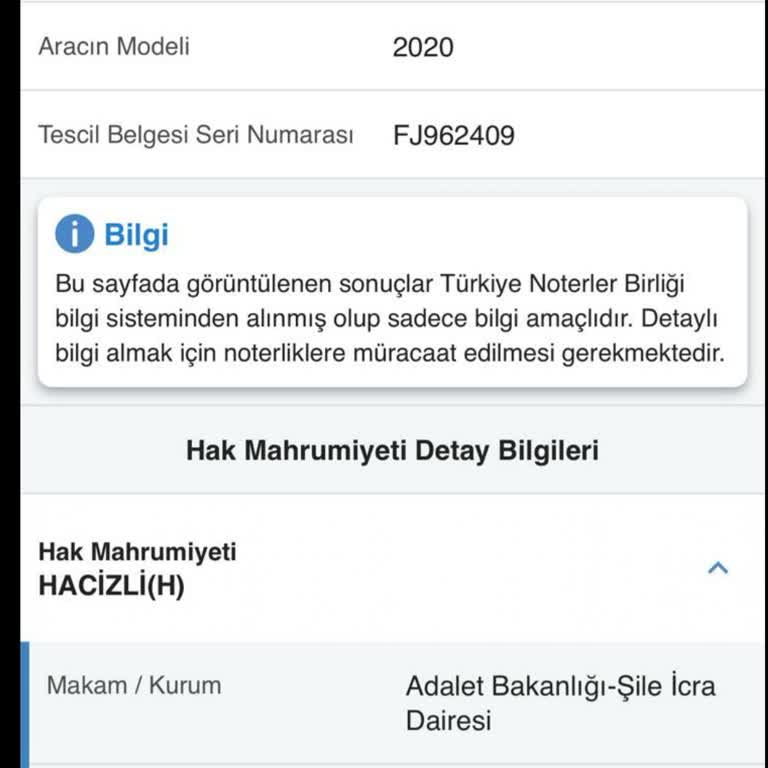 Eminevim Haciz Nedeniyle Araç Satışımı Engelledi, Mağduriyetim Giderilmiyor