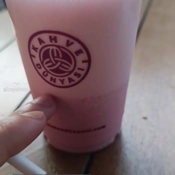 Kahve Dünyası Büyükada Şubesinden Satın Aldığım Smoothie!