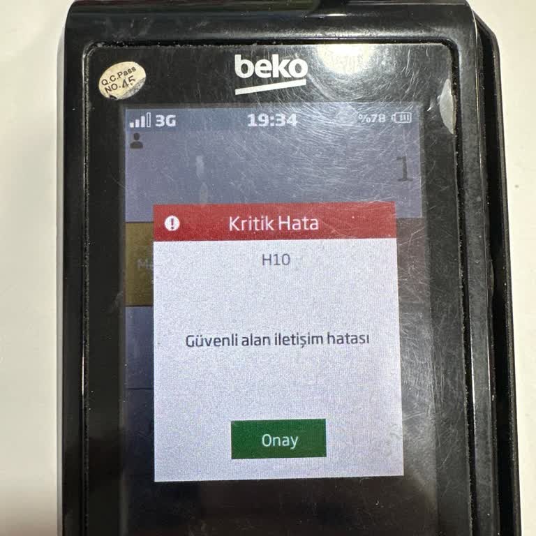 Beko Yazarkasada Garanti Dışı Teknik Arıza Mağduriyeti