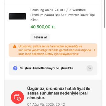 Hepsiburada Yanlış Fiyat Gerekçesiyle Siparişi İptal Etti, Tüketici Haklarım Göz Ardı Edildi