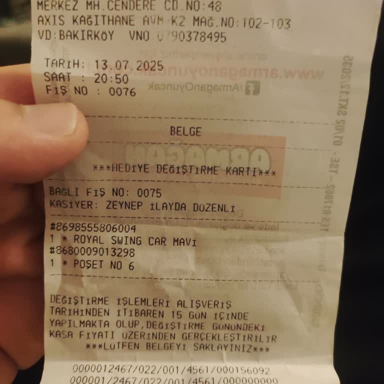 Bozuk Oyuncak Araba İçin Mağazadan Destek Alınamıyor