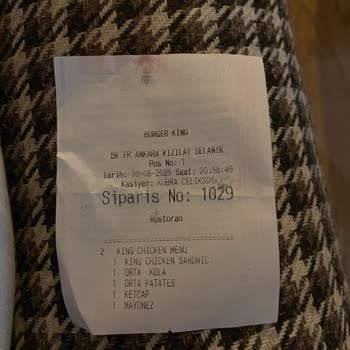 Eksik Ve Özensiz Teslim Edilen Sipariş, Ücret İadesi Talebi