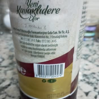 Kavaklıdere 1 Litrelik Şalgam Sularında Bozulma Ve Kötü Tat Sorunu