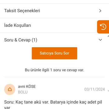 Eksik Batarya Teslimatı Ve Yetersiz Müşteri Hizmeti