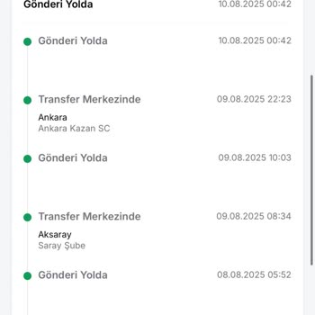 Siparişim Yanlış Şehirlere Yönlendiriliyor Ve Teslim Edilmiyor