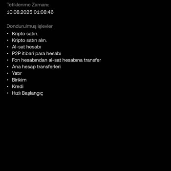 Hesabımın Gerekçesiz İncelemeye Alınması Ve Erişime Kapatılması Hakkında Bilgi Talebi