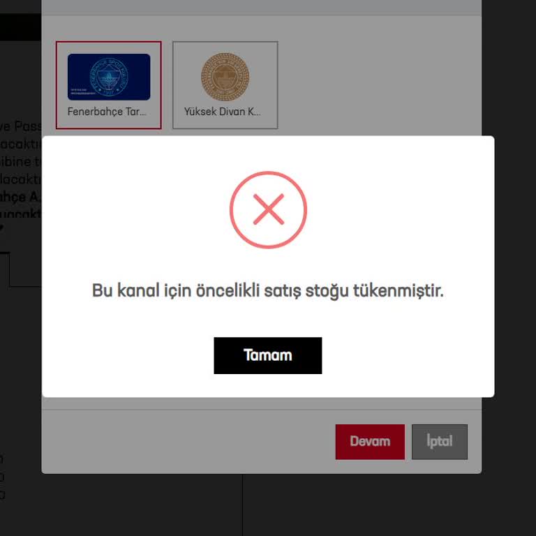 Öncelikli Satış Hakkım Varken Bilet Alamadım: Passo'dan Açıklama Bekliyorum