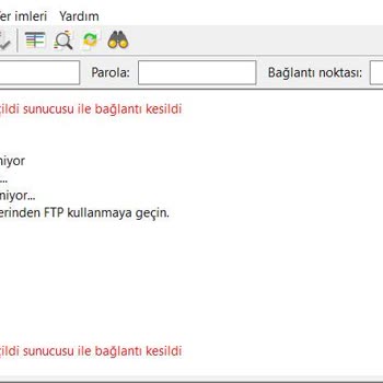Nakil Sonrası FTP Erişim Sorunu Çözülemiyor, Destek Alınamıyor