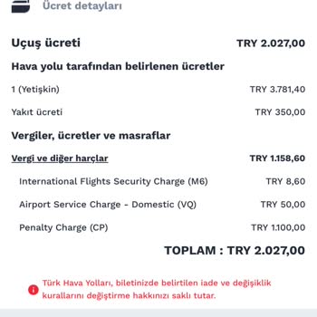 Deprem Ve Sağlık Nedeniyle Bilet Değişikliğinde Yüksek Ücret Mağduriyeti