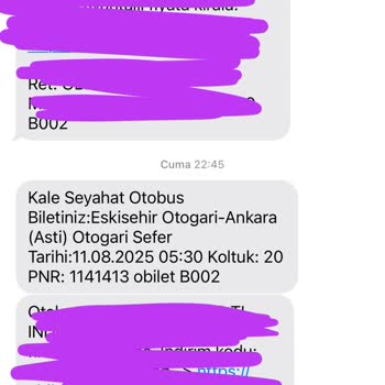 Kale Seyahat’te Aynı Koltuğun Birden Fazla Kişiye Satılması Ve Personel Eksikliği Mağduriyeti