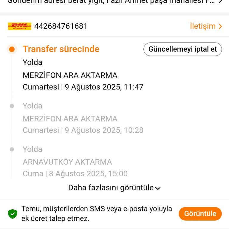 Kargo Takip Bilgileri Güncellenmiyor Ve Sorunlar Çözülmüyor