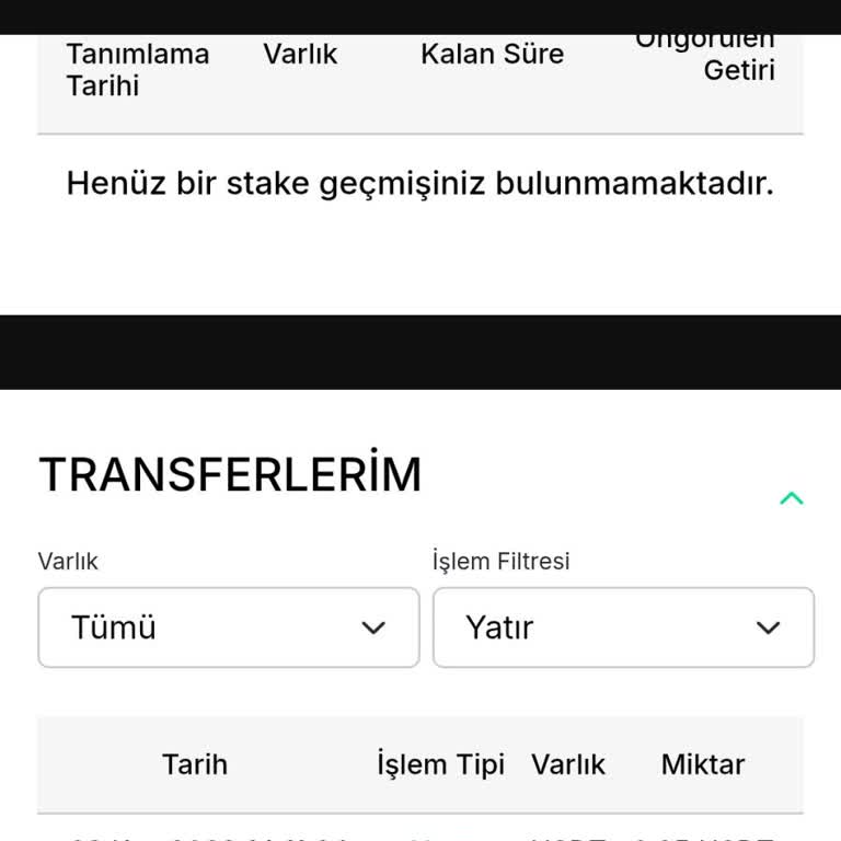 Bitay Staking İşleminde Kaybolan Coinlerim İçin Çözüm Bekliyorum