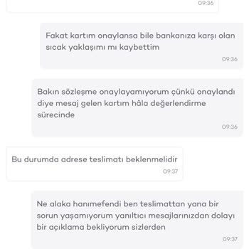 Yanıltıcı Onay Mesajları Ve İlgisiz Müşteri Hizmetleriyle Mağduriyet Yaşadım