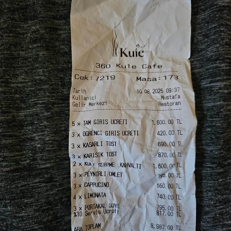 Çamlıca Kulesi Kahvaltısında Soğuk Yiyecekler Ve İlgisiz Servis Ailece Hayal Kırıklığı