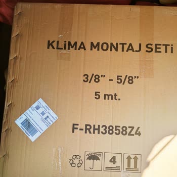 Yanlış Montaj Seti Nedeniyle Klima Kurulumu Yapılamadı