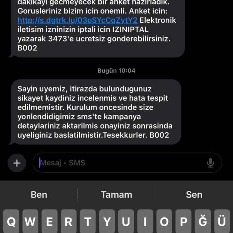 Taahhüt Bilgilerinde Yanlış Bilgilendirme Ve Fatura Farkı