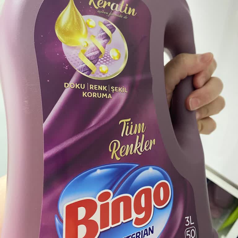 Bingo Mor Deterjanın Kokusu Değişmiş, Kırmızı Paketli Gibi Kokuyor!