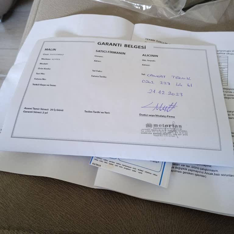 Sıfır Ankastre Set Kurulumunda Haksız Servis Ücreti Talebi