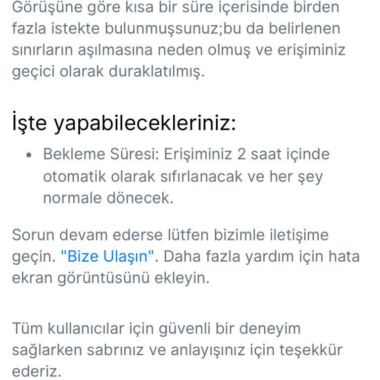 VFS Global'de Hesap Kilitlenmesi Ve Randevu Alımında Süreç Tıkanıklığı