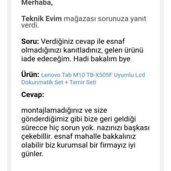 Kurumsal Firma İlgisizliği Ve Kaba Yaklaşım Şaşkınlığı