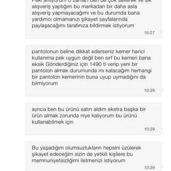 Eksik Parçalı Ürün Ve Yetersiz Çözüm: Stradivarius Pantolon Alışverişimde Yaşadığım Sorun