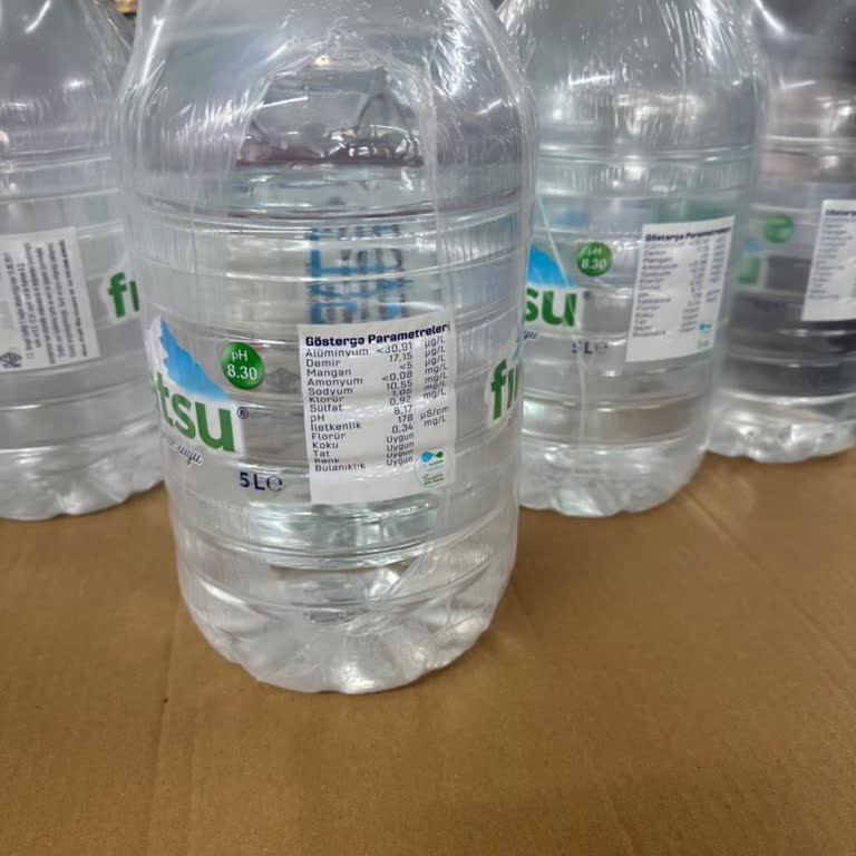 Pet Şişe Su PH Değeri Tutarsızlığı Hakkında Bilgilendirme Talebi