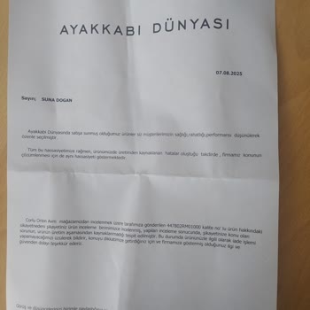 Kısa Sürede Kırılan Sandalete İade Reddi Şoku