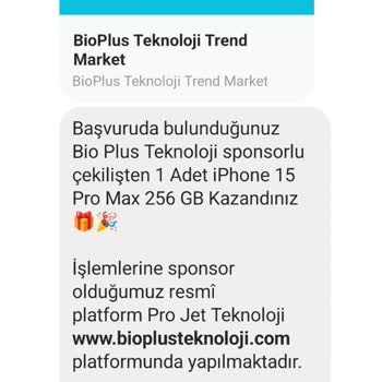 Sosyal Medyada Çekiliş Vaadiyle Ek Ücret Talebi Yaşadım