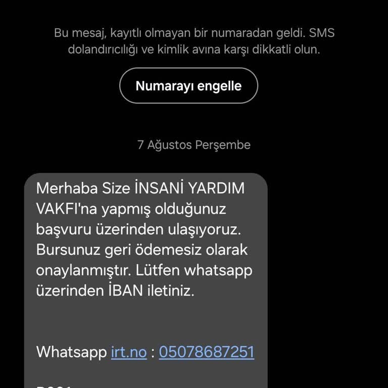 Burs Vaadiyle Kişisel Bilgi Talebi Ve Güvenlik Endişesi