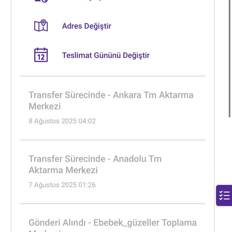 Kargo Gecikmesi Nedeniyle Siparişim Teslim Edilmedi