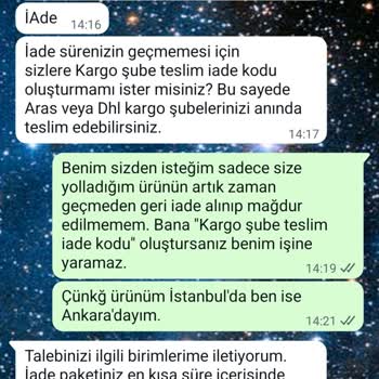 İade Edilen Ürün 2 Haftadır Teslim Alınmıyor, Ücret İadem Yapılmıyor
