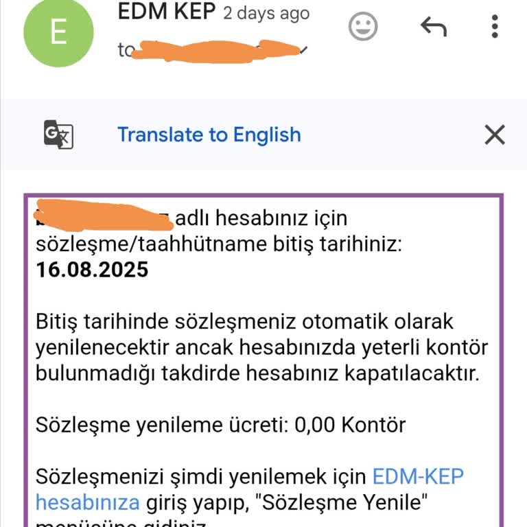 Sözleşme Olmadan Bilgilendirme E-postası Gönderilmesi Hakkında Şikayet